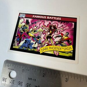 1990 MARVEL UNIVERSE BASE CARD 98 DARK PHOENIX SAGA